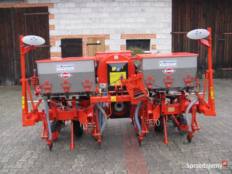 Siewnik Kuhn Planter Junior 4 rzędowy do nieuszkodzony Szczytniki