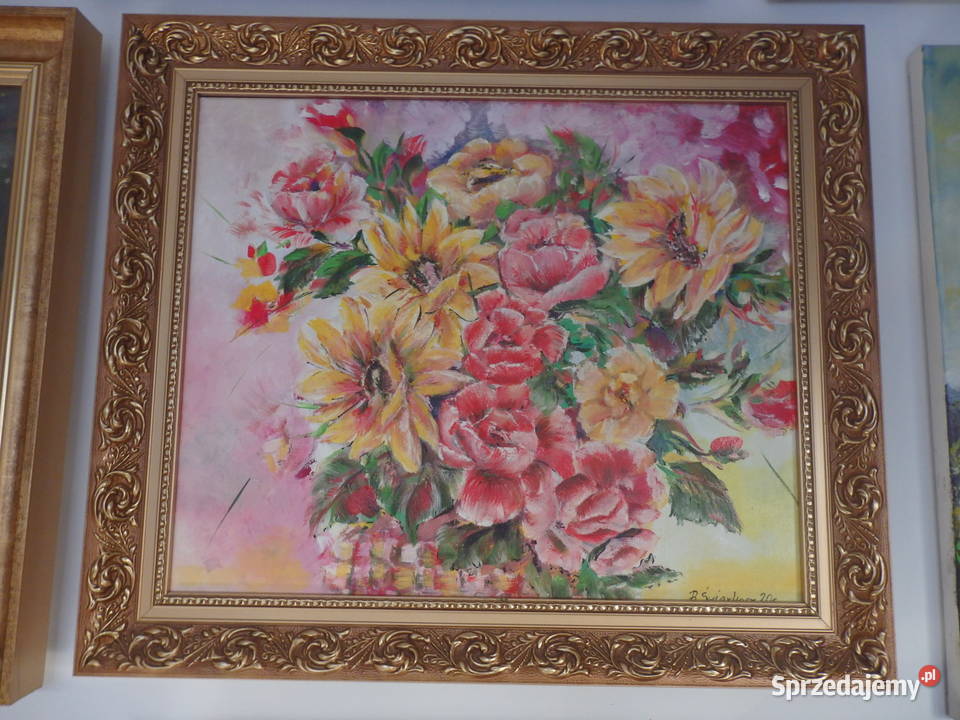 Obraz olejny BUKIECIK Grzechynia sprzedam