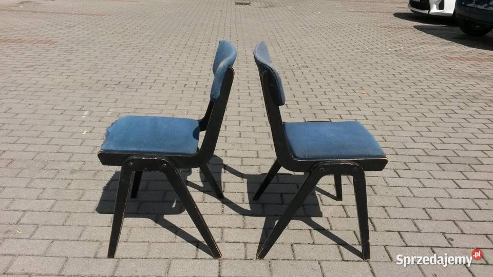 Krzesło w typie Bumerang model Lębork PRL design