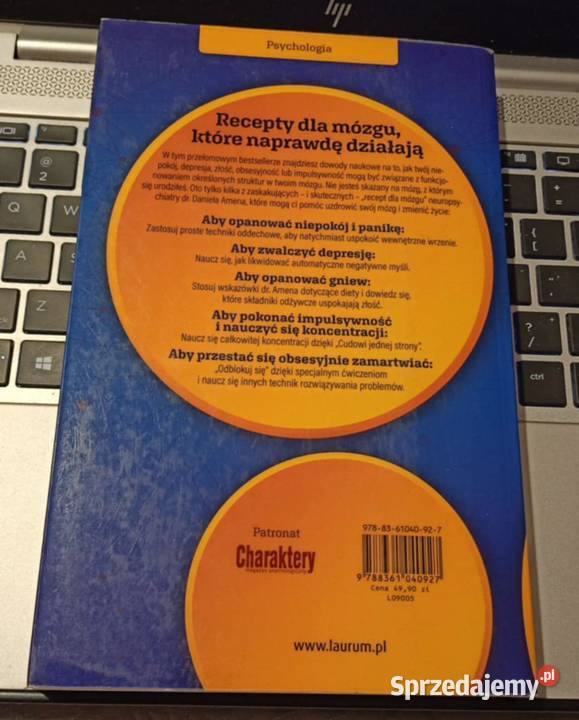 Zmień swój mózg Zmień swoje życie Daniel G Amen Poznań