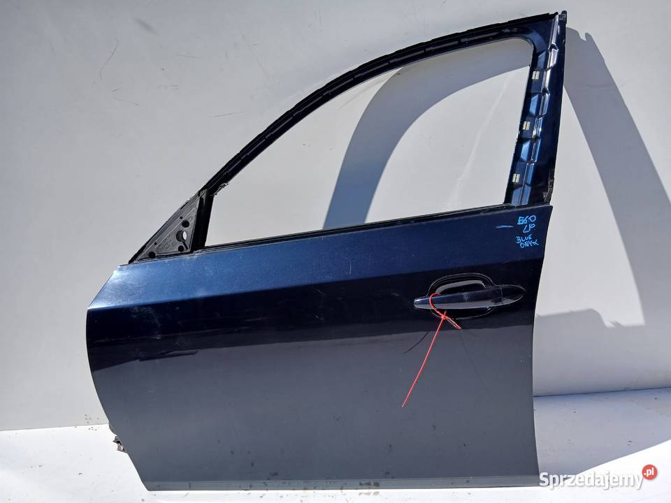 DRZWI LEWE PRZEDNIE BMW E60 BLUEONYX Strzyżewice sprzedam