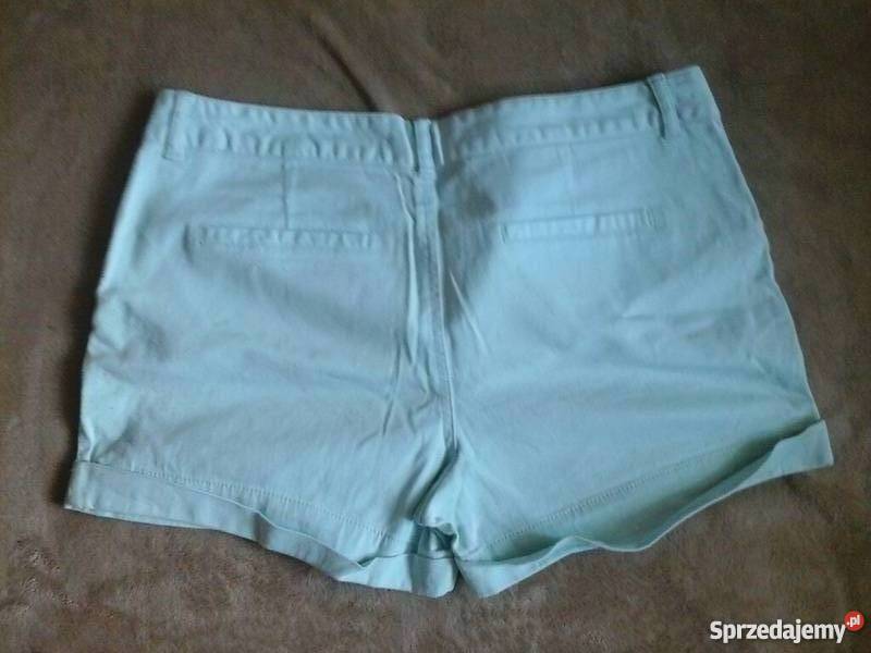 Spodenki miętowe amisu yorker Rozmiar 40(L) zachodniopomorskie Szczecin
