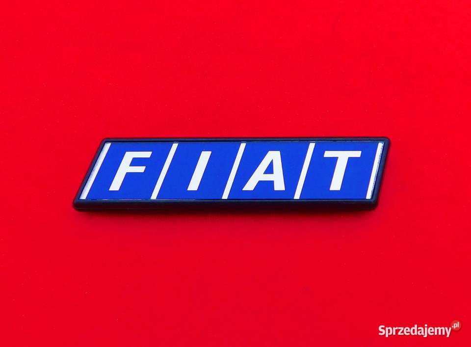 Nowy znaczek emblemat napis FIAT 126 126p BIS małopolskie