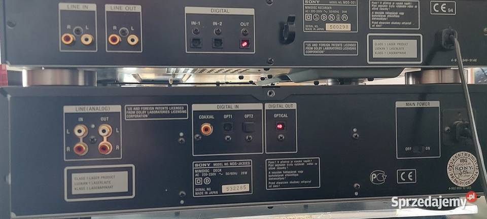 Nagrywarka Minidisc Sony MDS JA 30ES Audio sprzedam