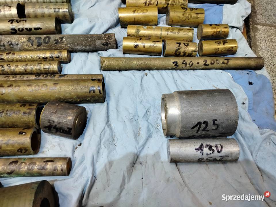 Wałki Tuleje wyprzedaż magazynu zestaw duży Pozostałe pomorskie Mosty