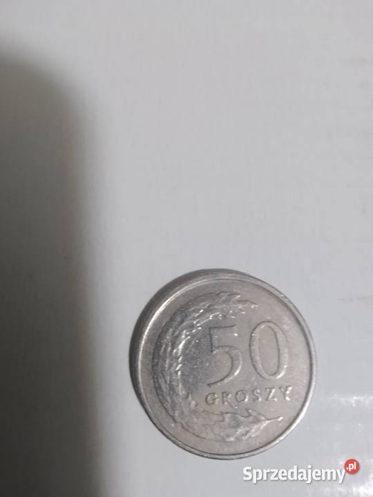 Moneta 50gr groszy z 1991 roku Stan 2 lubelskie Świdnik sprzedam
