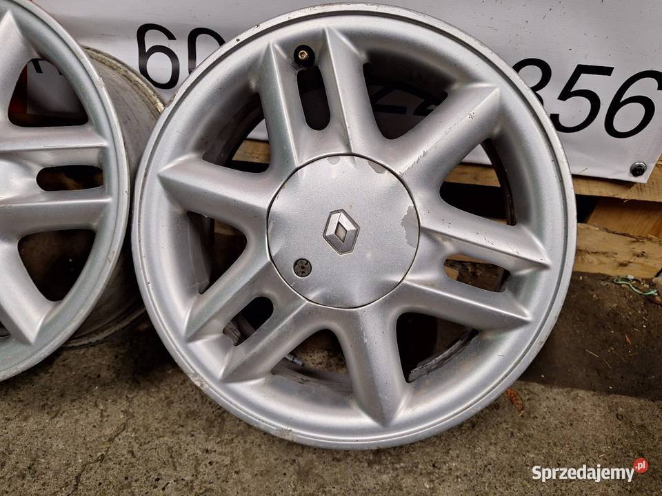 Alufelgi 4x100 15 ET43 RENAULT Clio Logan Megane Choceń