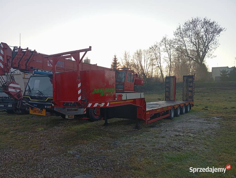 Naczepa niskopodwoziowa Nooteboom De Angelis Racławice