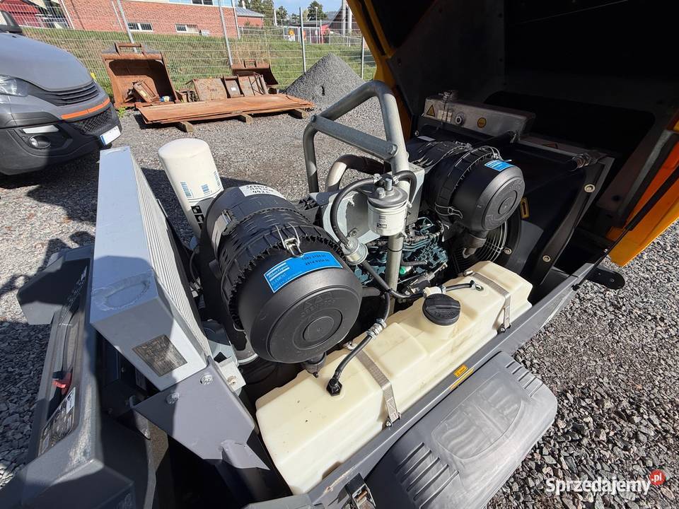 Kompresor przewoźny Atlas Copco XAS88 śląskie Strzebiń