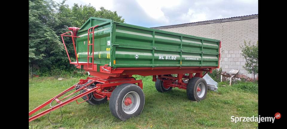 Przyczepa HL 6102 wywrotka na 3 strony hw Piotrowice