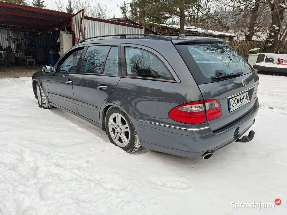Mercedes w211 30 disel kombi z hakiem wersja Kwidzyn sprzedam