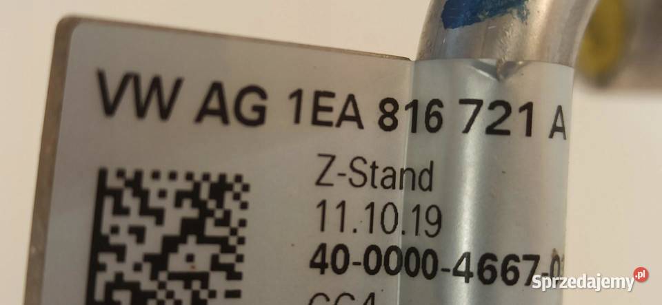 SKODA ENYAQ PRZEWÓD KLIMATYZACJI 1EA816721A