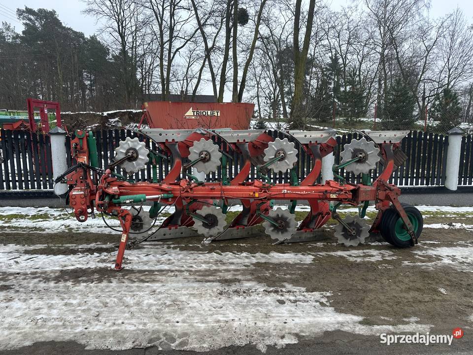 Pług Kverneland ES 100200 4 skibowy obrotowy Łyse