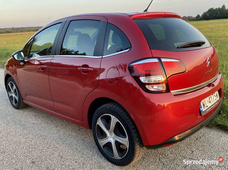 CITROEN C3 2016 salon Bezwypadkowy Serwis kurtyny powietrzne C3 Wieliszew