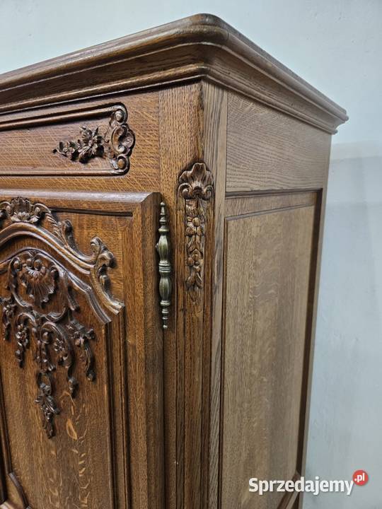 Ładna rzeźbiona francuska komoda Ludwikowska małopolskie Nowy Sącz