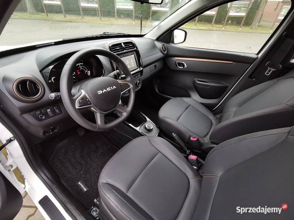Dacia Spring Dacia Spring 2023 8 Kamera CarPlay biały mazowieckie sprzedam