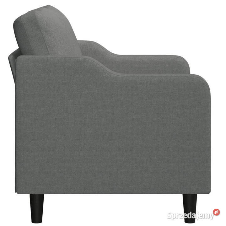 Sofa 2osobowa ciemnoszara 120 tapicerowana Warszawa