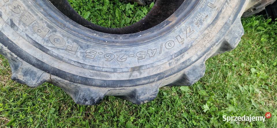 71045265 71045r265 Nokian 70 bez napraw Opony rolnicze Nowe Miasto Lubawskie