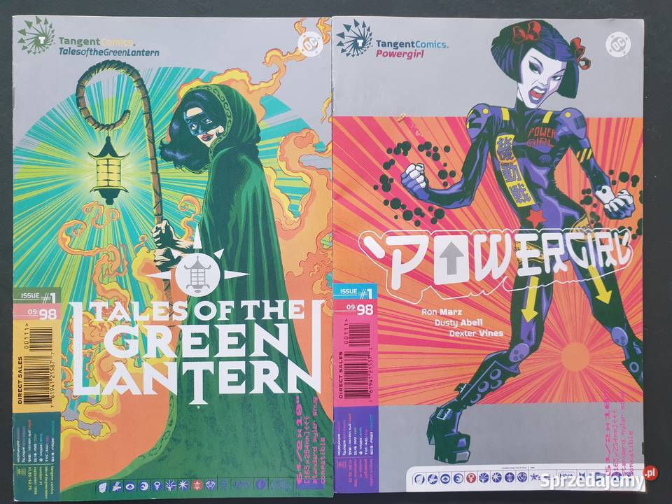 Zestaw 18 oryginalnych komiksów USA Tangent Gdynia