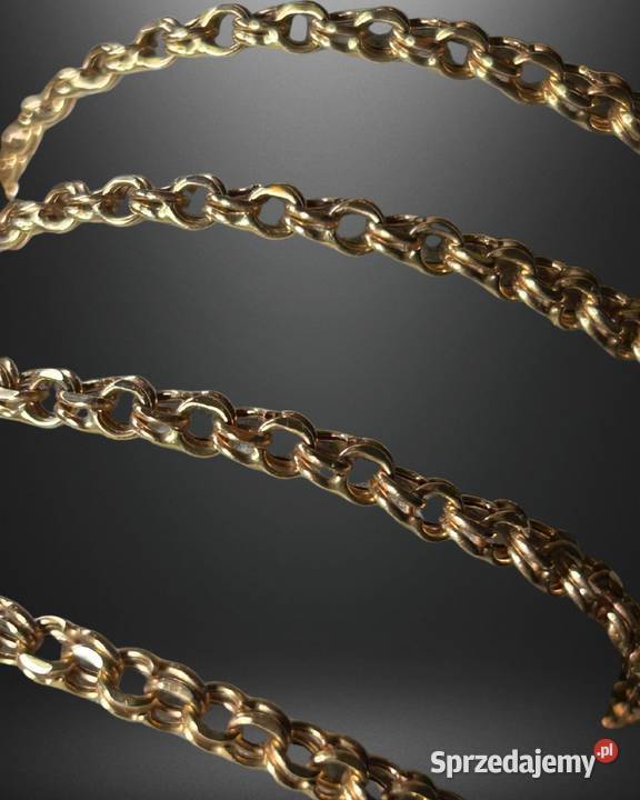 Łańcuszek złoty 14K splot Garibaldi 116g złoto