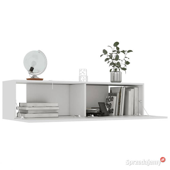 Szafka pod TV biała 120x30x30 materiał mazowieckie Warszawa