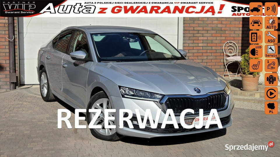 koda Octavia 15 TSI 150 Ambition Salon serwis serwisowany w ASO Aleksandrów Łódzki