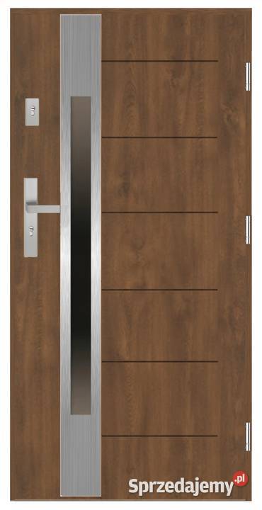 Drzwi wejściowe GADOT 72 mm SI22T CP PIANA PU 90 mazowieckie Ciemniewo