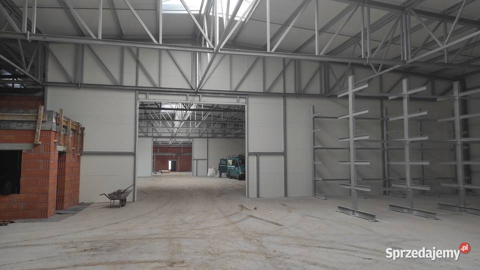 Konstrukcja hali magazynowej Konstrukcja stalowa śląskie Czarny Las