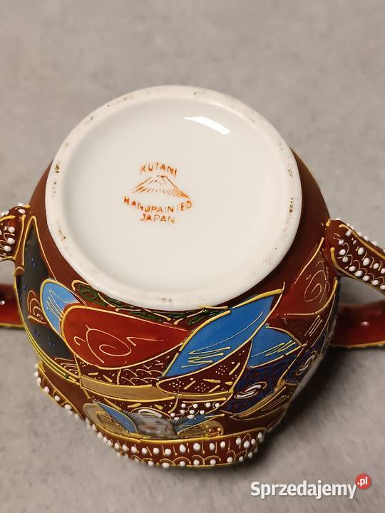 Kutani Satsuma Cukiernica Japonia Motyw dolnośląskie sprzedam