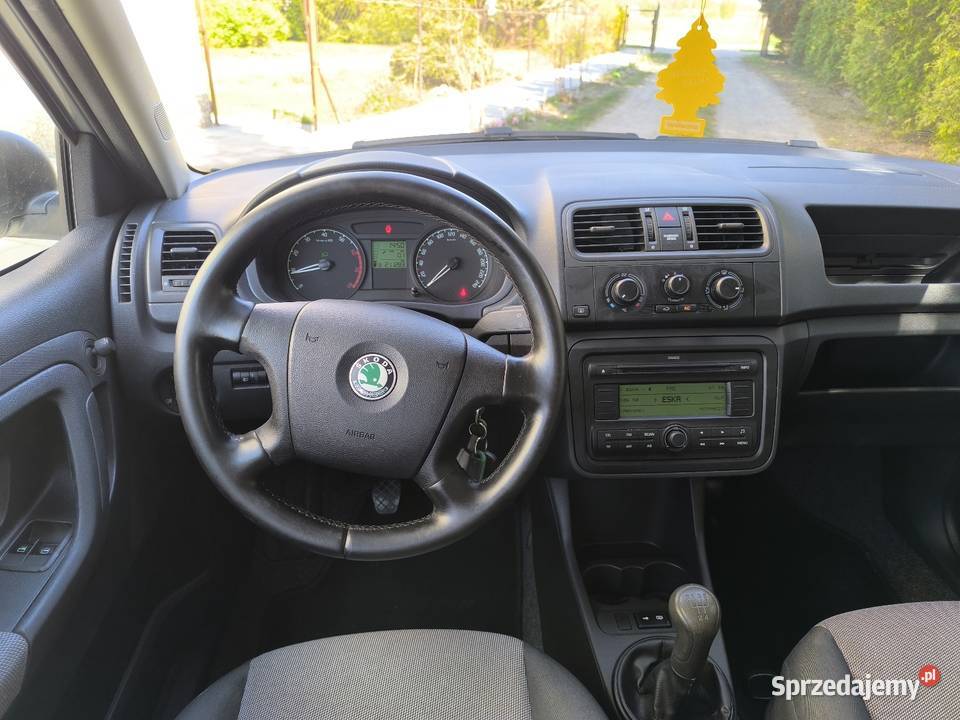 Skoda Fabia II 12 B świeżo sprowadzona centralny zamek mazowieckie