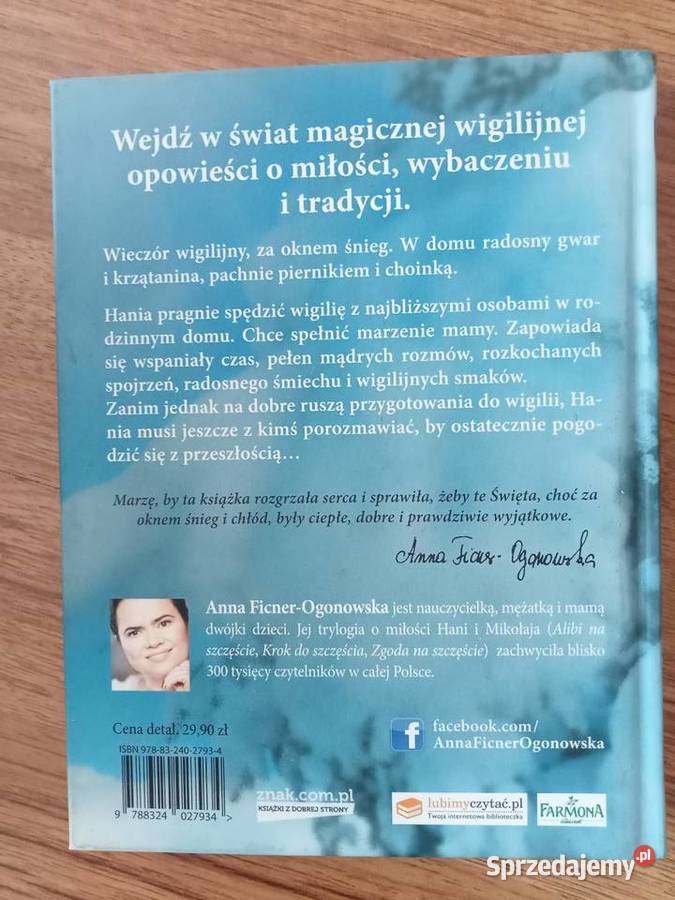 Alibi na szczęscie Anna Ficner Ogonowska miękka Grybów