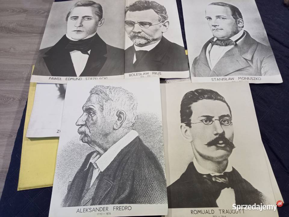 Portrety zestaw BJ Dorys lata 60 Świdnica