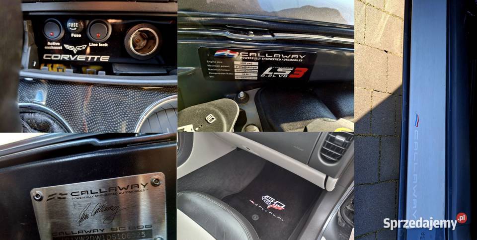Corvette c6 Callaway sc606 Nysa sprzedam