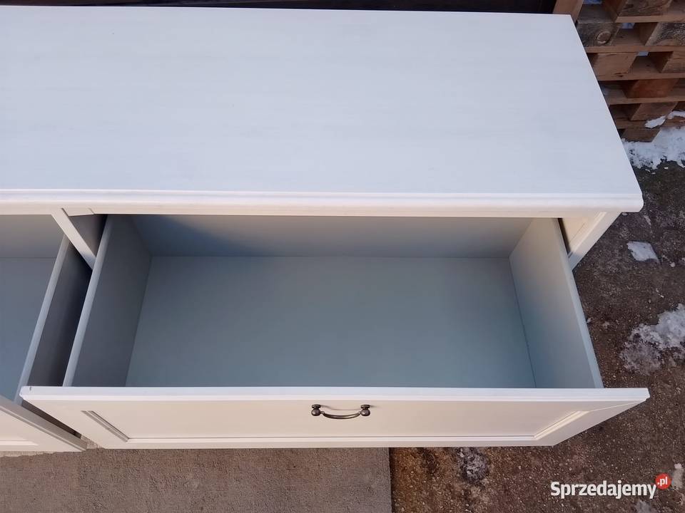 Komoda IKEA Aspelund biała duża mazowieckie Warszawa sprzedam