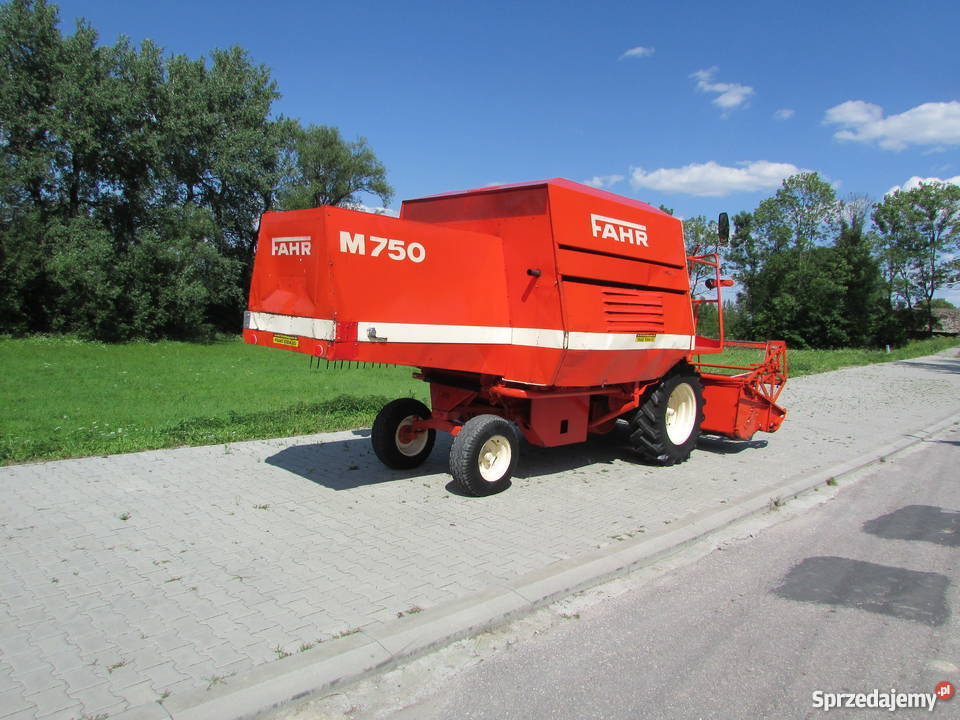 Kombajn zbożowy FAHR M750 z Austrii bizon claas małopolskie Miechów sprzedam