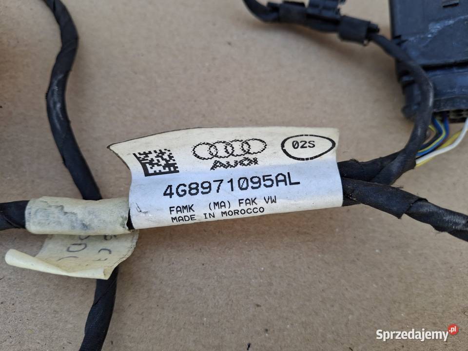 AUDI A7 LIFT WIĄZKA CZUJNIKÓW PARKOWANIA PRZÓD lubuskie Bieleń