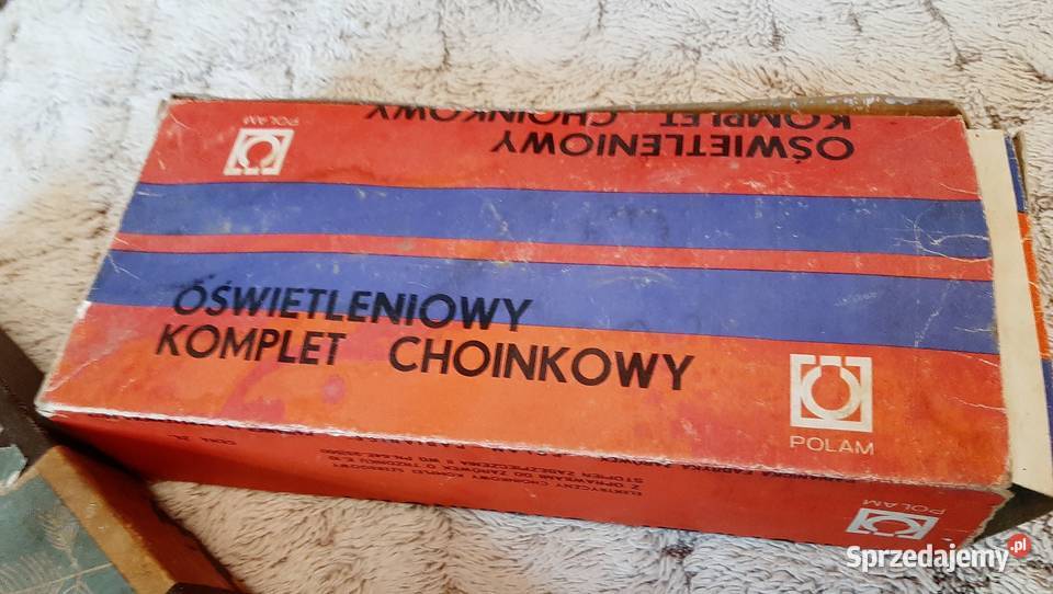 Lampki choinkowe PRL Borów sprzedam