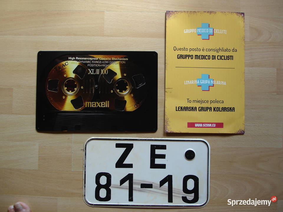 Tabliczki metalowe różne Zielona Góra sprzedam
