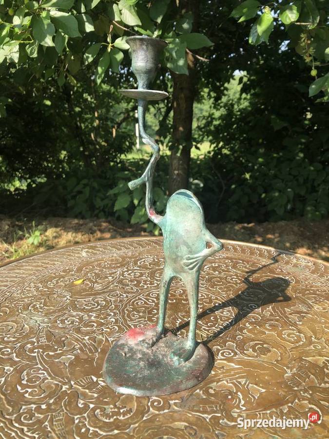 antyki świeczniki Świeczniki Obory