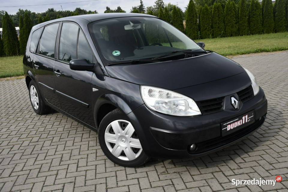 Renault Grand Scenic 20 benzyna 7 Rok produkcji 2005 Kutno