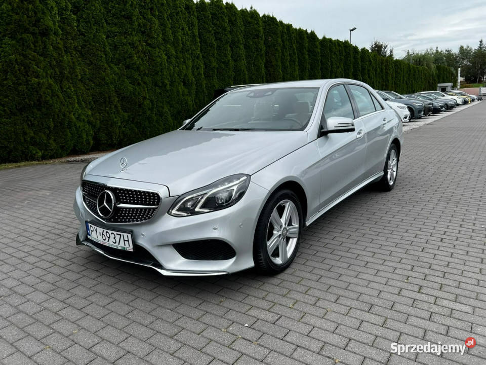Mercedes E 250 E 250d BlueTec 4MATIC Kamery 360 aluminiowe felgi Baranowo sprzedam