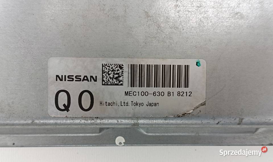 KOMPUTER STEROWNIK SILNIKA NISSAN INFINITI Czujniki i sterowniki wielkopolskie sprzedam