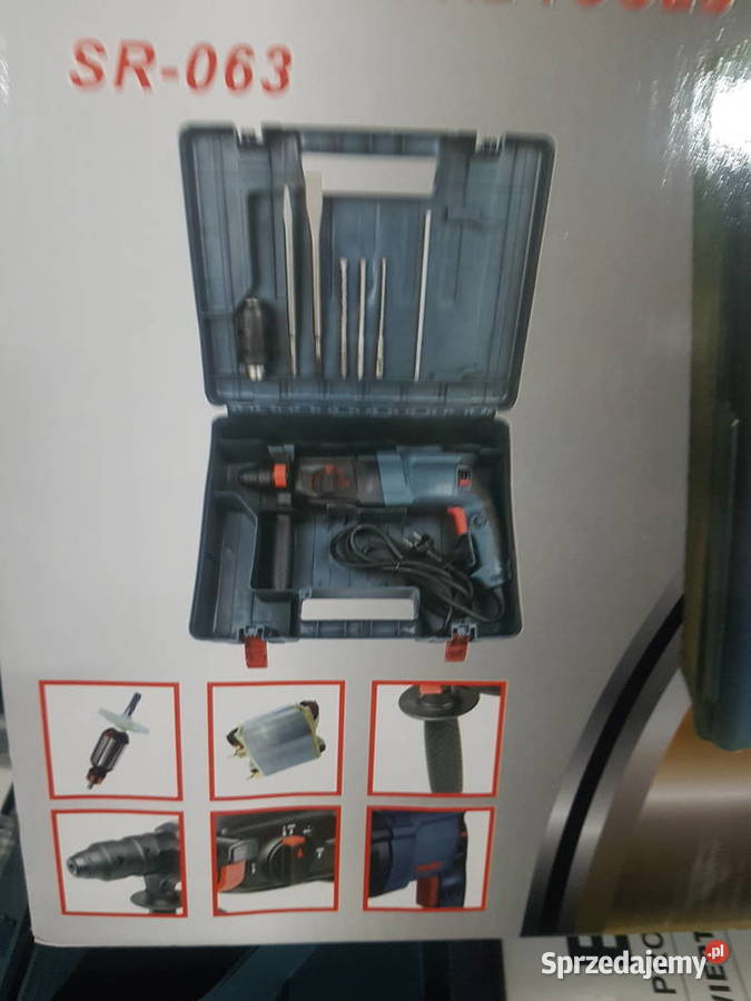 MŁOTOWIERTARKA BOXER UDAR SDS FUTERKO 3150W Głogowa