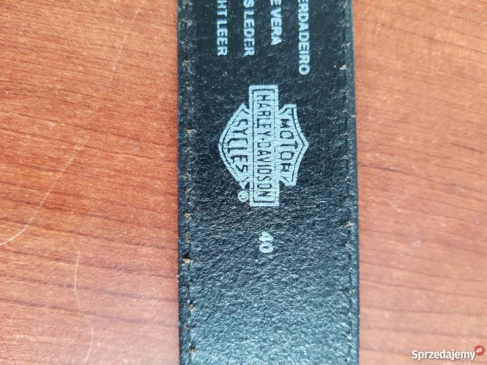 Orginalny pasek Harley Davidson motyw SKULL sprzedam