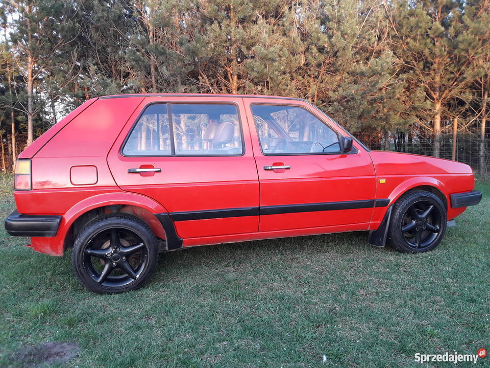 Volkswagen Golf II 16TDstan 17lat w rodzinie Rok produkcji 1991 łódzkie Szczerców