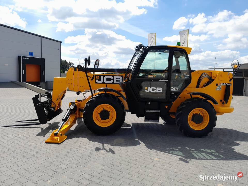 ŁADOWARKA TELESKOPOWA 17 METRÓW JCB 540170 CAT Krotoszyn