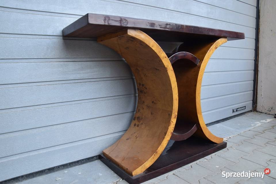 Drewniana Konsola Stolik Art Deco Komoda Kraków sprzedam