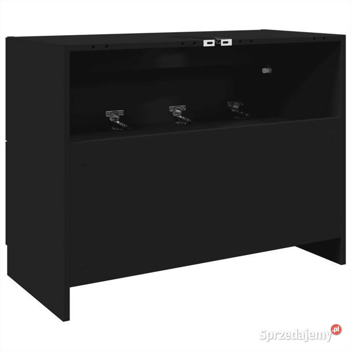 Szafka pod umywalkę czarna 78x37x59 WM848116 mazowieckie Warszawa