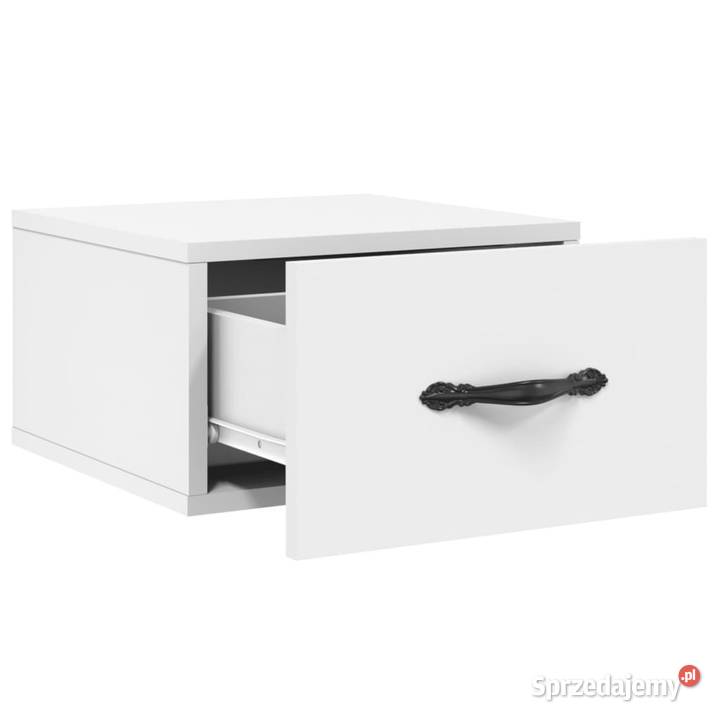 Wiszące szafki nocne 2 białe 35x35x20 WM829805 Warszawa