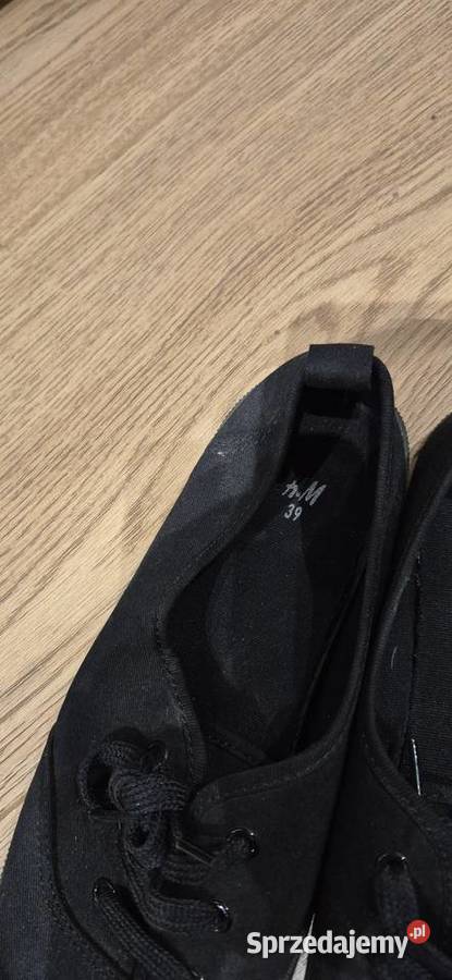 Trampki HM czarne 39 Warszawa